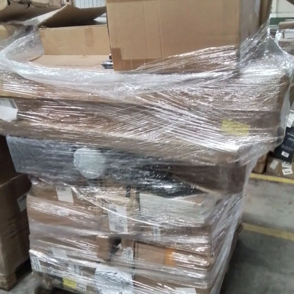 PALLET CONTAINING VARIOUS ASSORTED BOXED HOUSEHOLD/ELECTRONIC/MECHANICAL ITEMS 