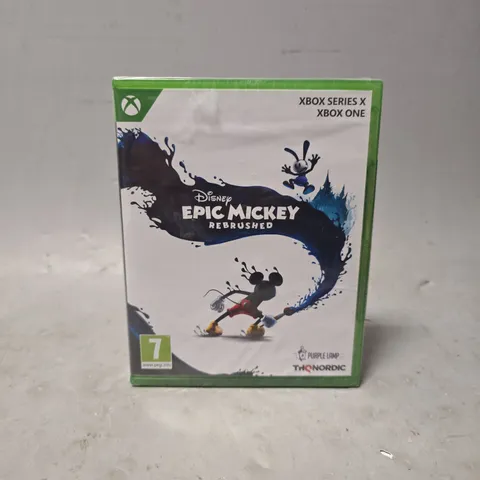 SEALED XBOX SERIES X DISNEY EPIC MICKY REBRUSHED