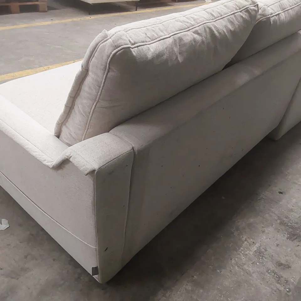 QUALITY DESIGNER FABRIC UPHOLSTERED CORNER SOFA BED WITH STORAGE