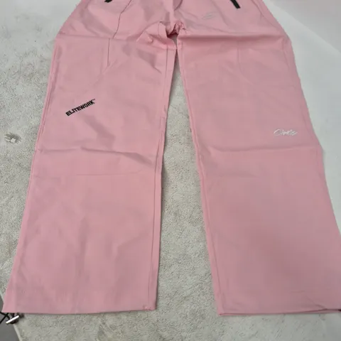 ELITEWORK PINK WOMEN'S JOGGERS – SIZE S
