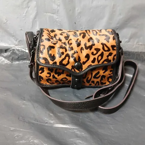 AIMEE KESTENBERG GREAT ESCAPE MINI CROSSBODY BAG LEOPARD PRINT