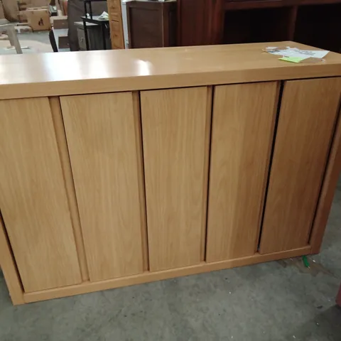 CHEST OF DRAWERS, 76CM WIDE, HONEY OAK (5-DRAWER)