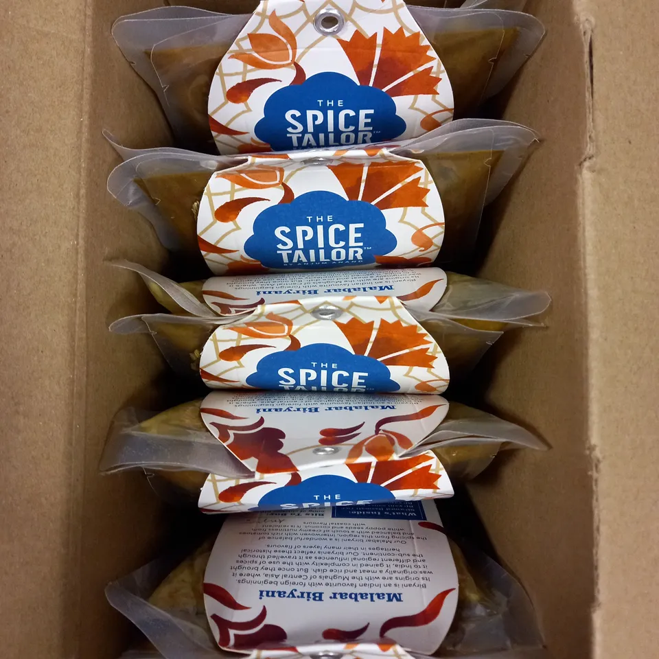 5 X SEALED THE SPICE TAILOR MALABAR BIRYANI PACKS 