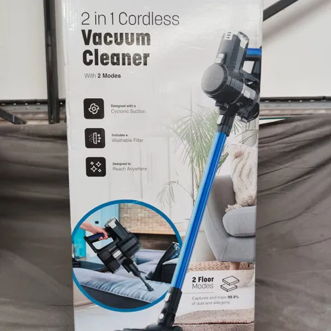 KEPLIN 2-IN-1 CORDLESS VACUUM CLEANER – BOXED