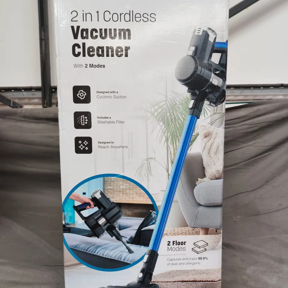 KEPLIN 2-IN-1 CORDLESS VACUUM CLEANER – BOXED