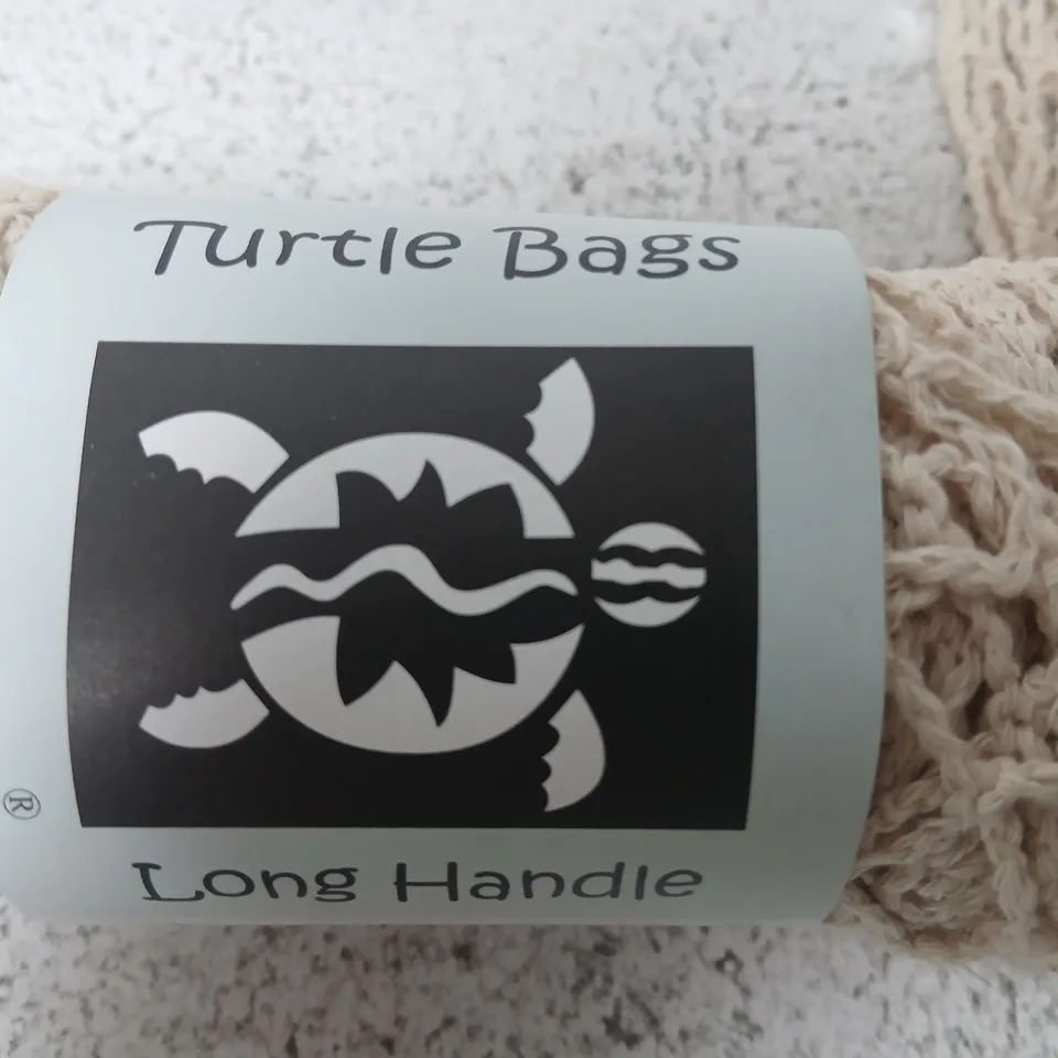 APPROXIMATELY 200 TURTLE BAGS LONG-HANDLE ORGANIC NET BAG – REUSABLE SHOPPING TOTE