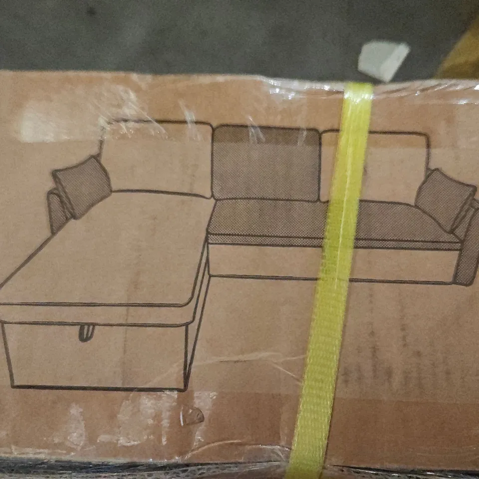 SOFA PARTS FROM MODEL LHMSF07 IN BLACK - 1 BOX