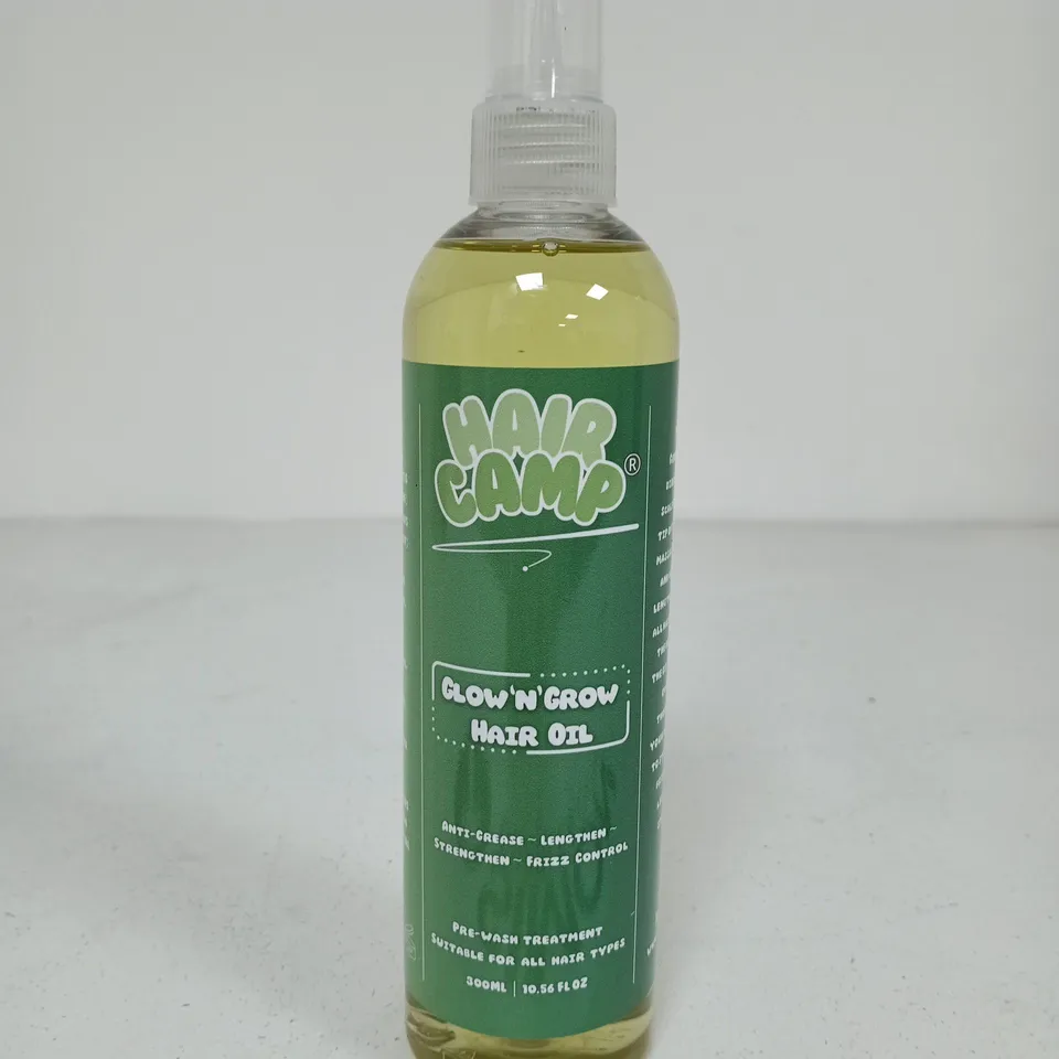 HAIR CAMP GLOW 'N GROW HAIR OIL – 300ML