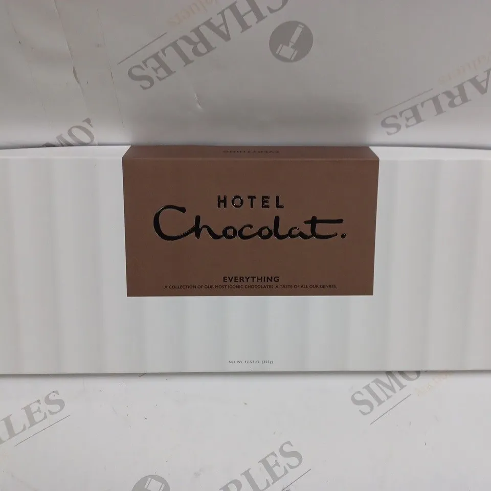 SEALED HOTEL CHOCOLAT 'EVERYTHING' CHOCOLATE SELECTION - 355G 