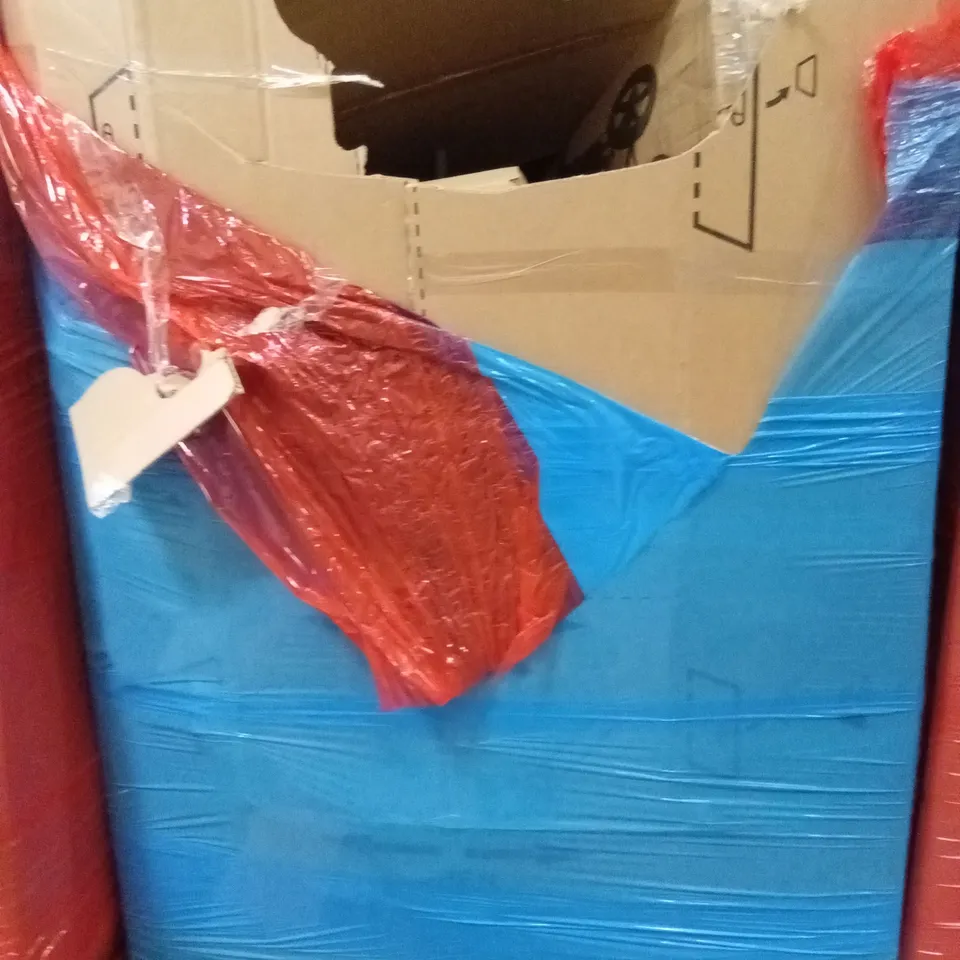 PALLET OF ASSORTED HOUSEHOLD GOODS AND PRODUCTS TO INCLUDE;SMART TOWER FAN, WHEELCHAIR, PHOTO FRAME