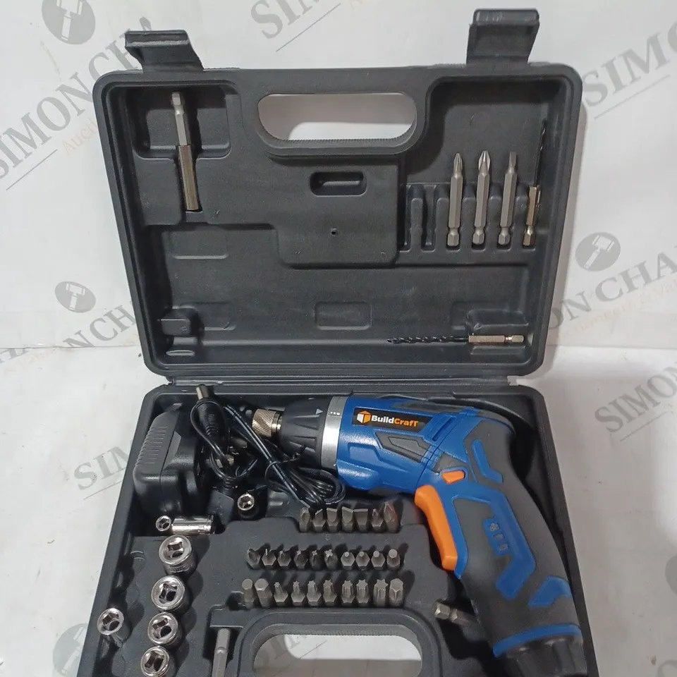 BOXED BUILDCRAFT TWIST HANDLE 3.6V SCREWDRIVER SET