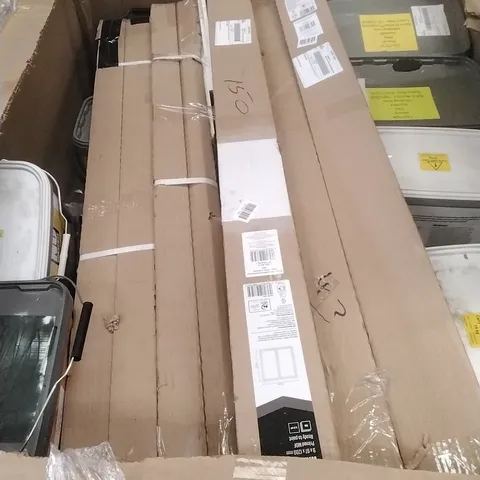 PALLET OF ASSORTED DIY, HOME IMPROVEMENT AND BUILDING PRODUCTS TO INCLUDE;WALL PANELLING, EASY FIX MORTAR REPAIR, PERMANENT POTHOLE REPAIR ETC