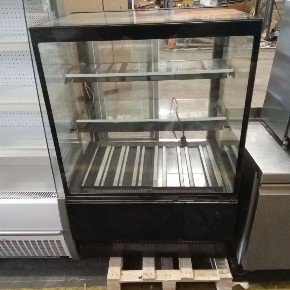 TECNODOM HSD009OC BLACK REFIGERATED DISPLAY CASE