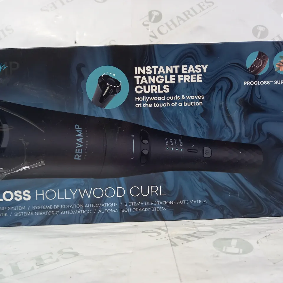 REVAMP PROGLOSS HOLLYWOOD CURL AUTOMATIC ROTATING SYSTEM