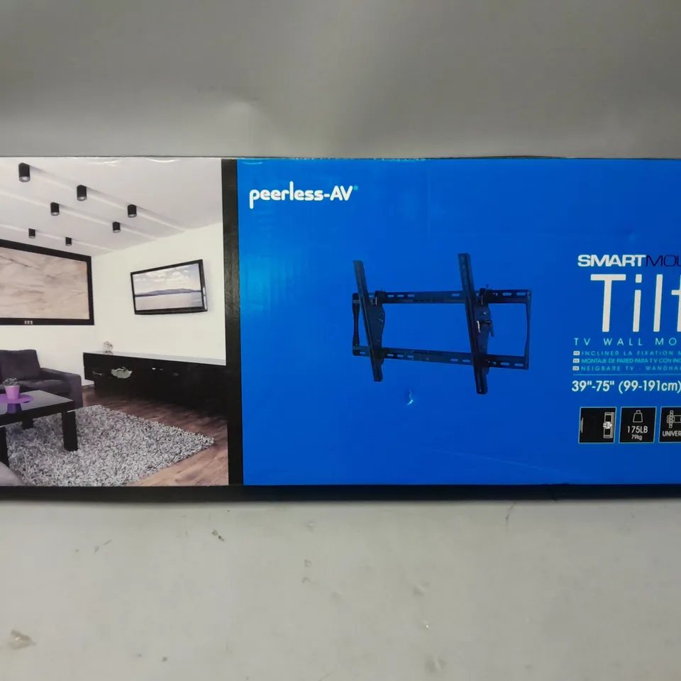 BOXED PEERLESS-AV SMART MOUNT TILT TV WALL MOUNT 39-75 INCH