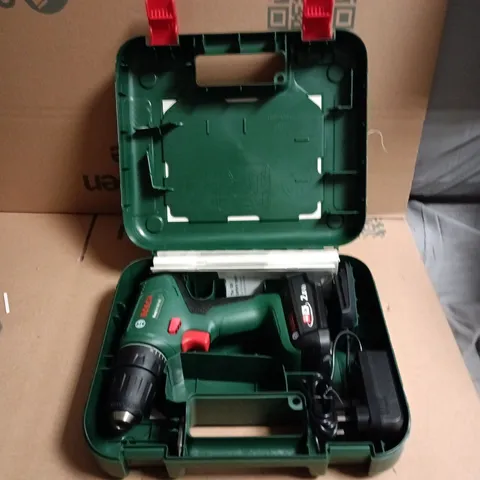 BOSCH EASYDRILL 18V-40 CORDLESS DRILL KIT IN GREEN CASE