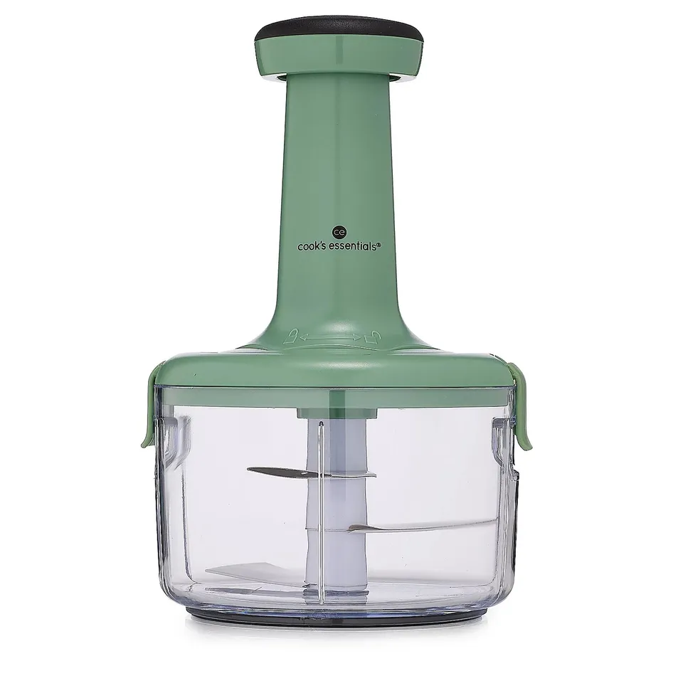 COOK'S ESSENTIALS PUSH PRESS & MIX CHOPPER