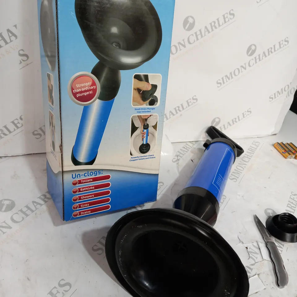 BOXED TV LINES SUPER STRONG PLUNGER 