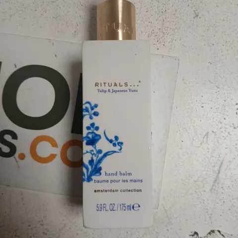 RITUALS AMSTERDAM COLLECTION HAND BALM – TULIP & JAPANESE YUZU, 175 ML