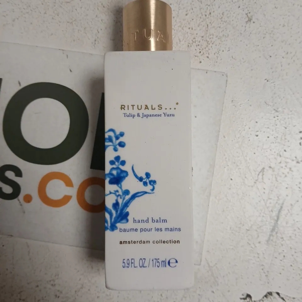 RITUALS AMSTERDAM COLLECTION HAND BALM – TULIP & JAPANESE YUZU, 175 ML
