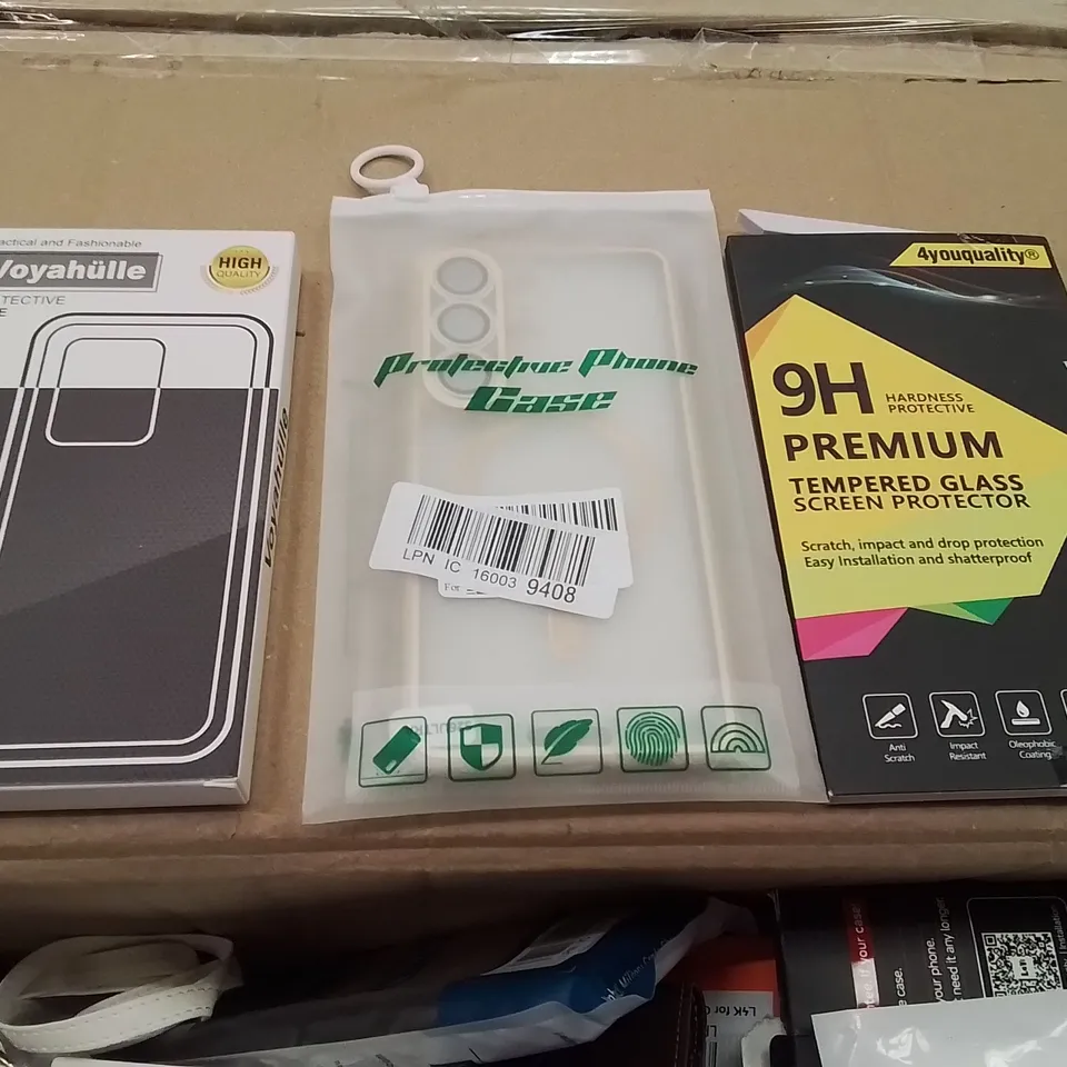 PALLET CONTAINING A LARGE QUANTITY OF PHONE CASES,SCREEN PROTECTORS 