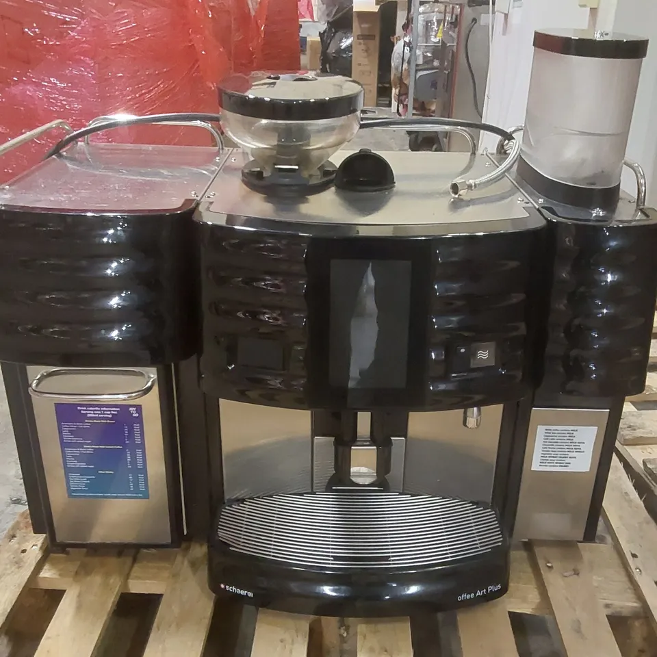 SCHREARER COFFEE ARTS PLUS MACHINE DOUBLE HOPPER COMMERCIAL COFFEE MACHINE