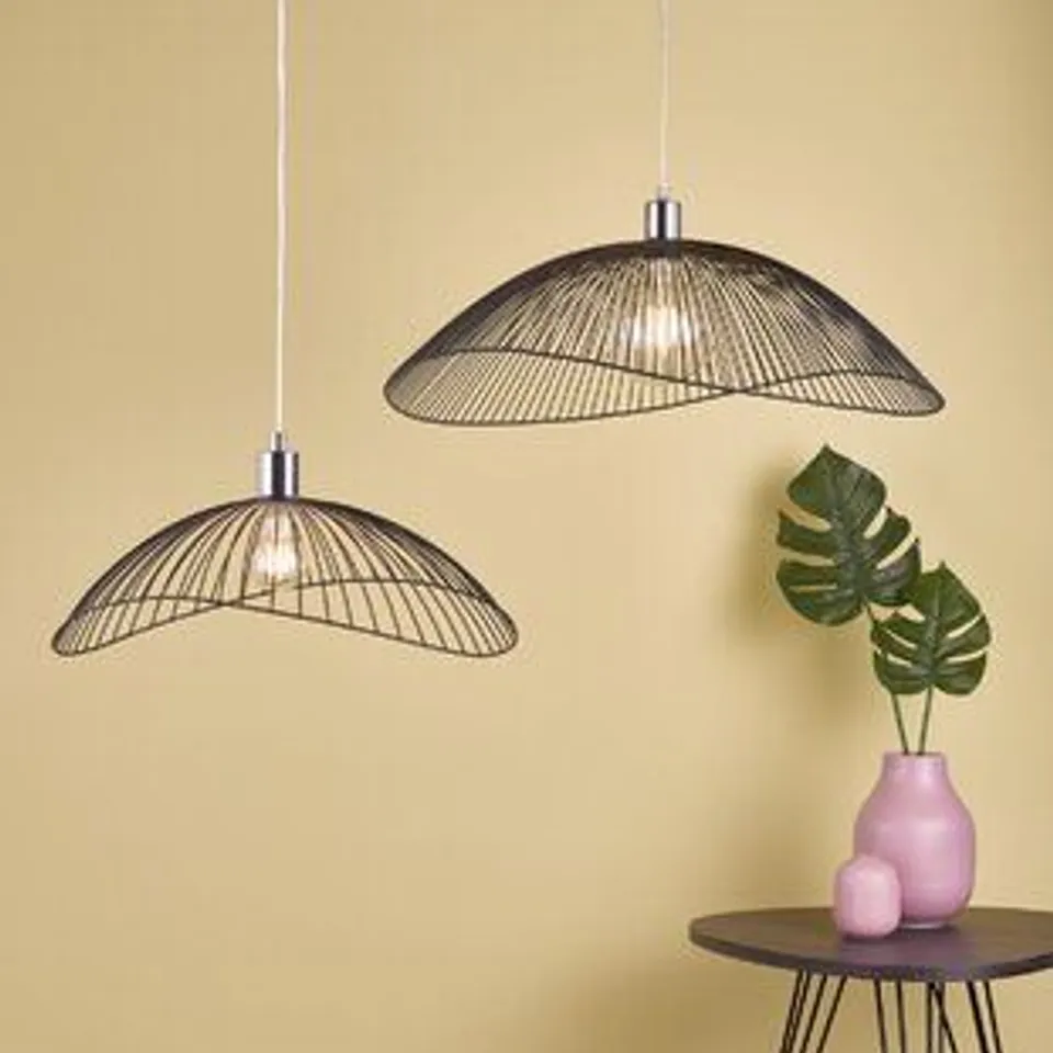 ONZA 45CM METAL BOWL PENDANT 