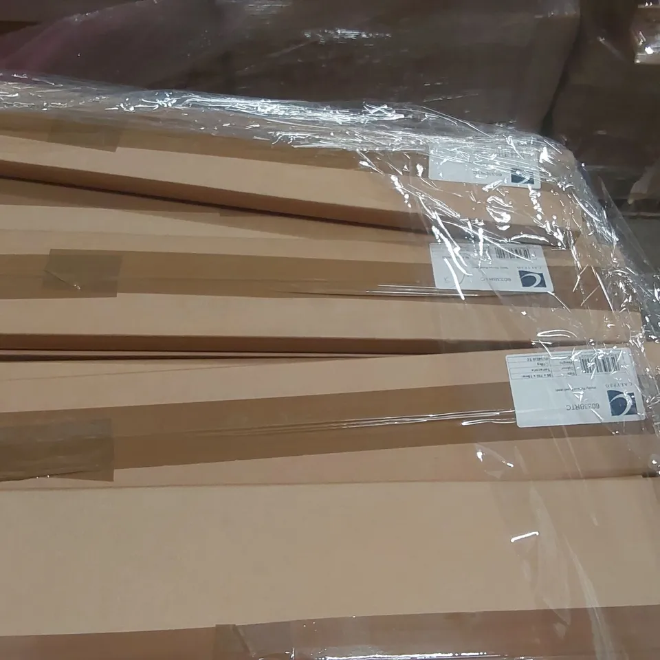 PALLET CONTAINING A LARGE QUANTITY OF ASSORTED BATHROOM FURNITURE PANELS INCLUDING: PULL OUT TOILET ROLL HOLDER, MID DRAWER FASCIAS ECT