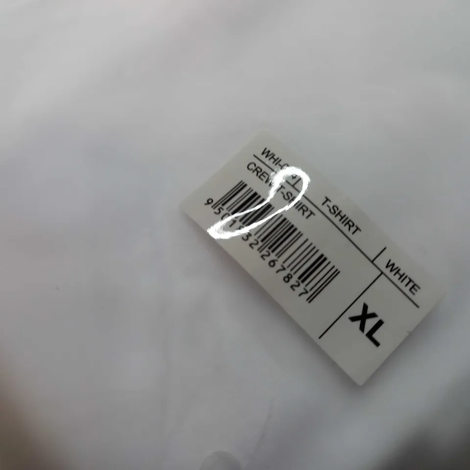 PACKAGED BUILT DIFFERENT WHITE CREW T-SHIRT - XL