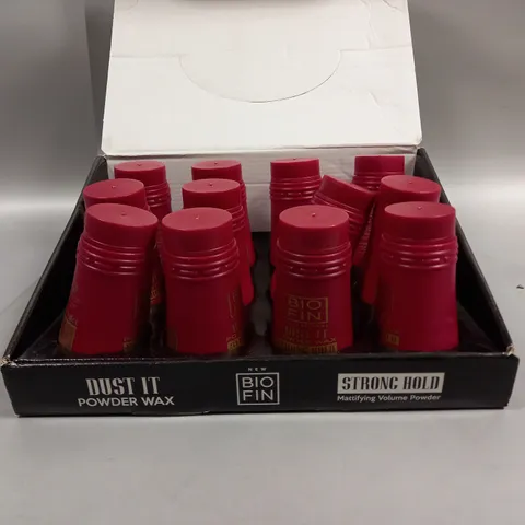 BOXED NEW BIO DIN DUST IN POWDER MAX STRONG HOLD