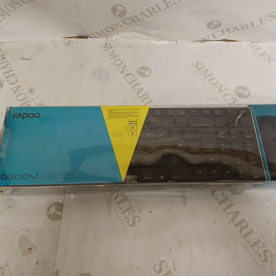 RAPOO 9300M - BLACK 