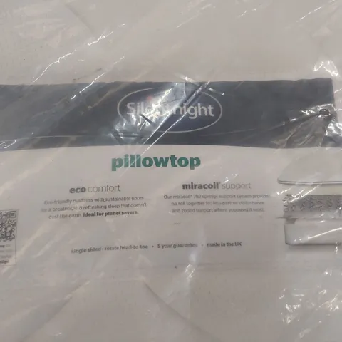 BAGGED SILENTNIGHT PILLOWTOP 6' SUPER KINGSIZE MATTRESS