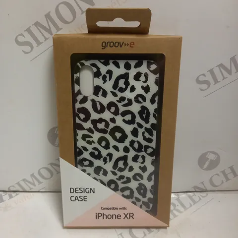 BOX OF 100 BRAND NEW GROOV-E IPHONE XR ANIMAL DESIGN PHONE CASES