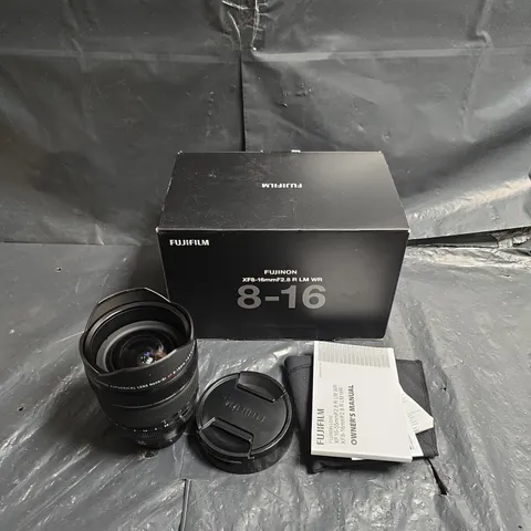 FUJIFILM XF 16-55MM F/2.8 R LM WR LENS – BOXED WITH MANUAL - COLLECTION ONLY