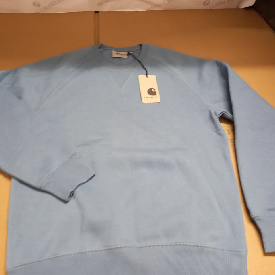 CARHARTT BLUE CHASE SWEATSHIRT - S