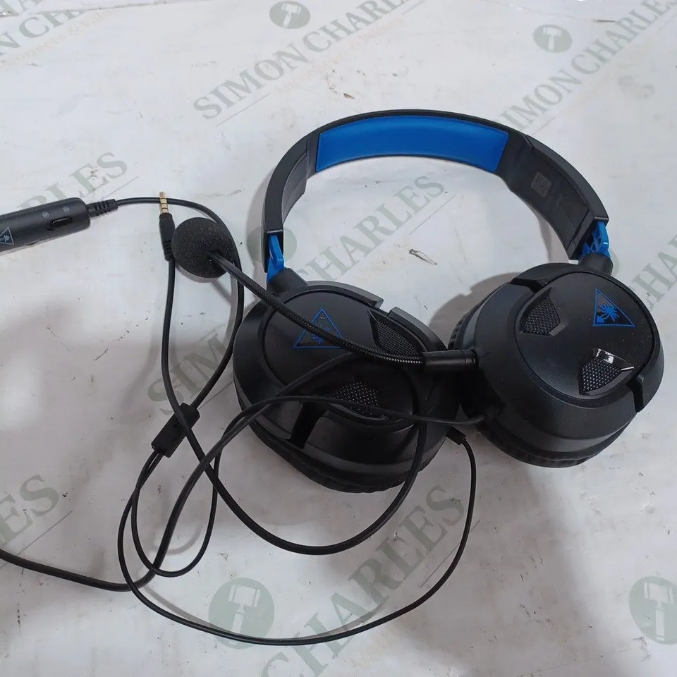TURTLE BEACH RECON 50P WIRED GAMING HEADSET FOR PLAYSTATION, BLACK