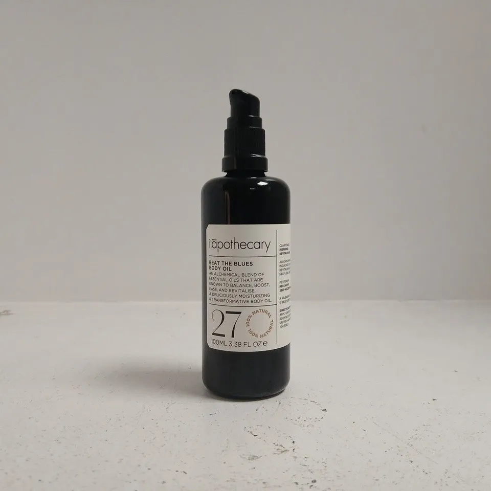 ILAPOTHECARY BEAT THE BLUES BODY OIL – 100ML