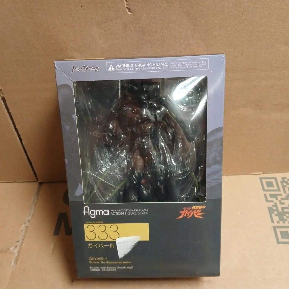 GUYVER III GUYVER: THE BIOBOOSTED ARMOR FIGMA MAX FACTORY X MASAKI APSY ACTION FIGURE SERIES 333 BOXED
