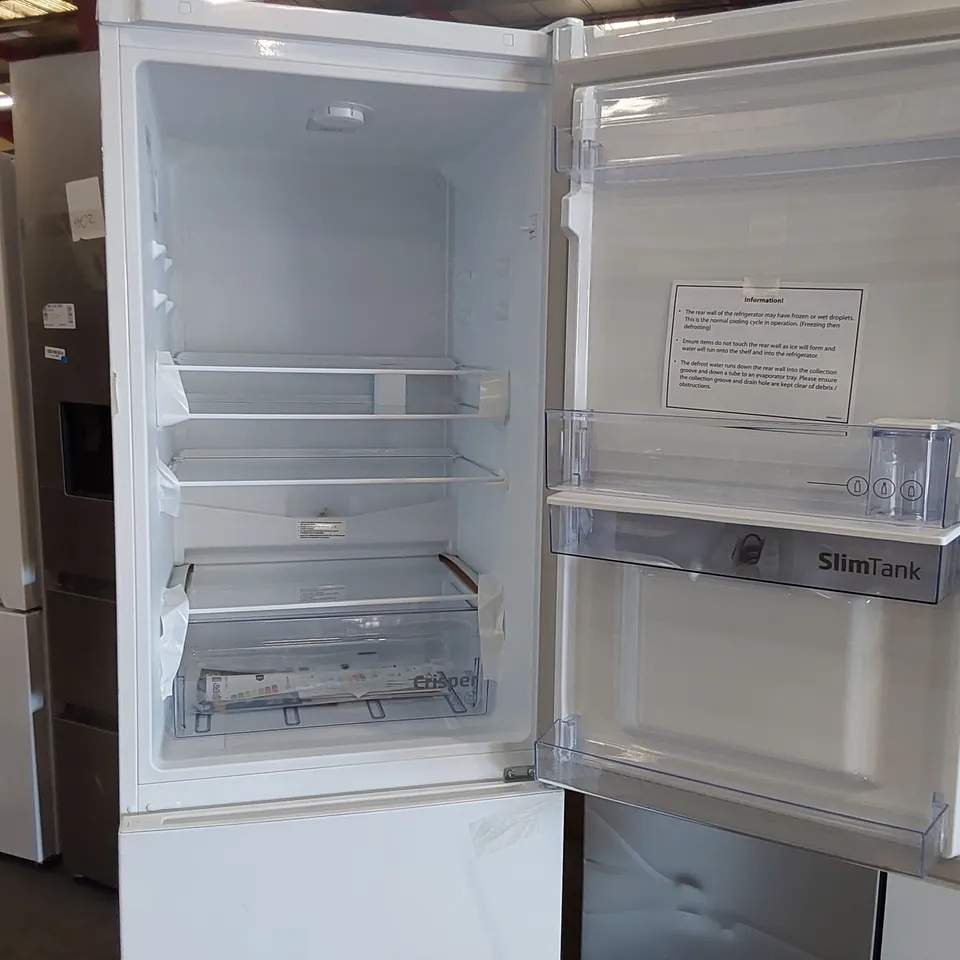 BEKO CFG4582DW 182CM HIGH 50/50 FROST FREE FRIDGE FREEZER - WHITE E-RATED - UNPROCESSED RAW RETURN