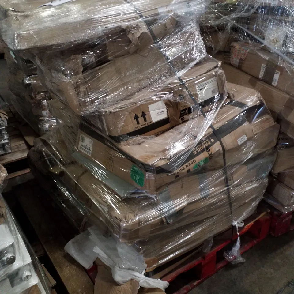 PALLET CONTAINING APPROXIMATELY 12 BATHSTORE FLATPACK VANITY UNITS