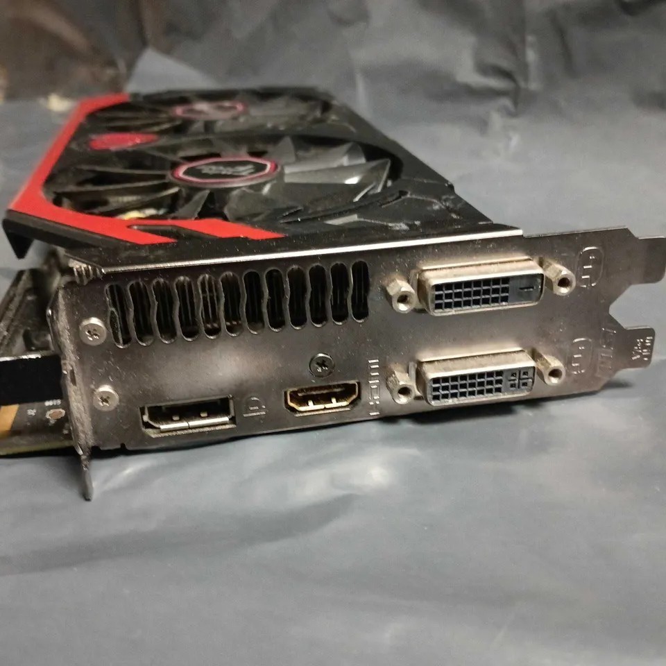 UNBOXED MSI GAMING G SERIES GRAPHICS CARD – TWIN FROZR DUAL‑FAN PCIE GRAPHICS CARD