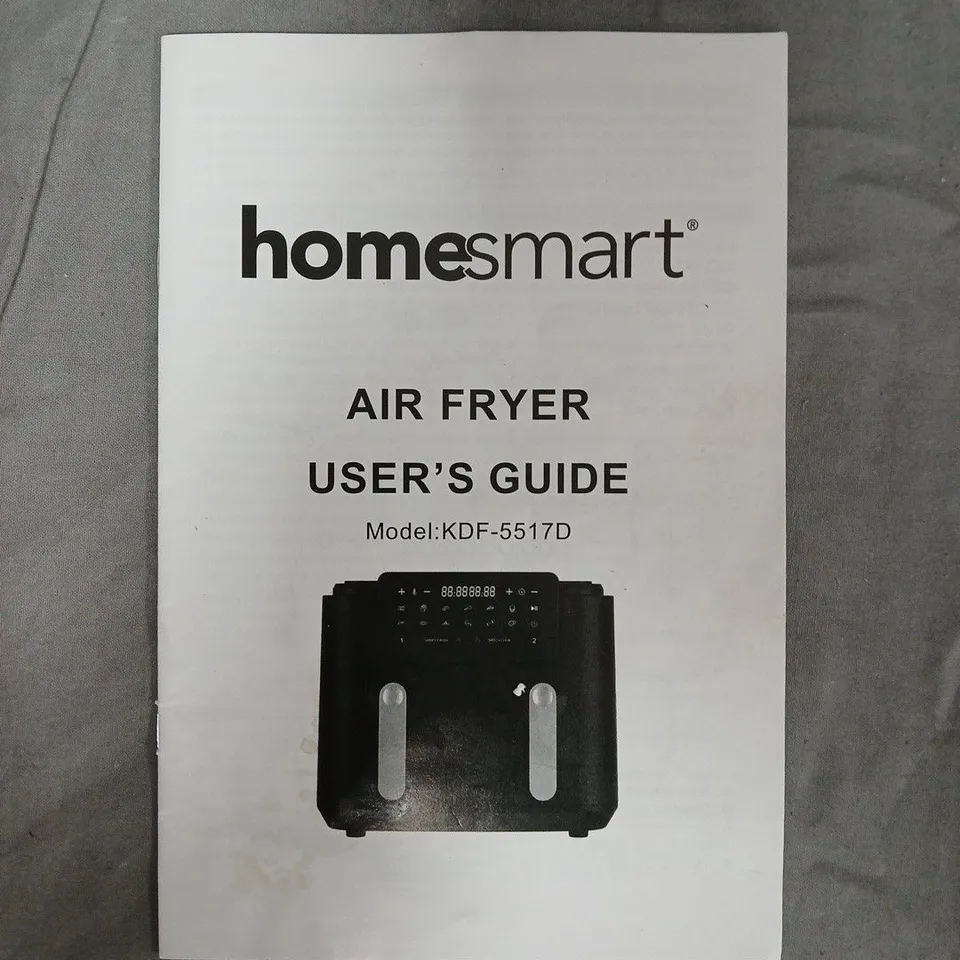 HOMESMART AIR FRYER KDF-5517D