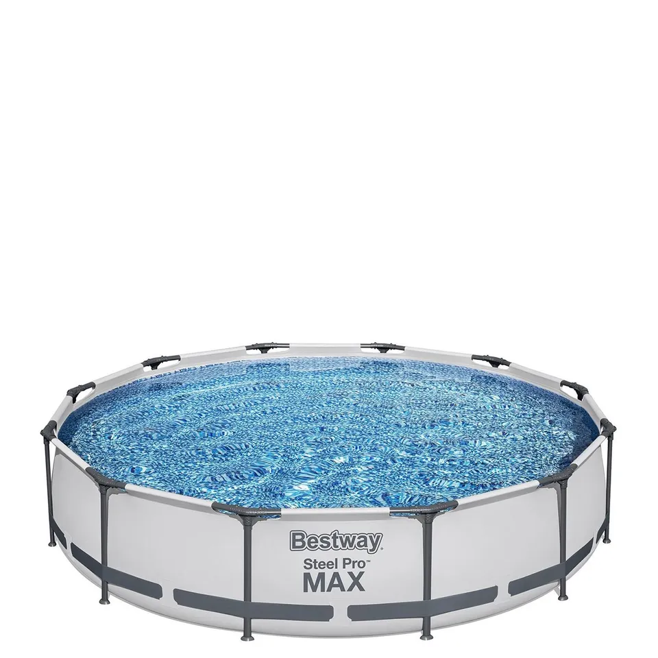 BOXED BESTWAY 12FT PRO MAX POOL WITH PUMP // COLLECTION ONLY (1 BOX) RRP £199.99