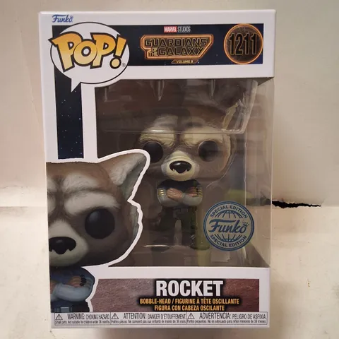 FUNKO POP! GUARDIANS OF THE GALAXY ROCKET – SPECIAL EDITION, BOXED