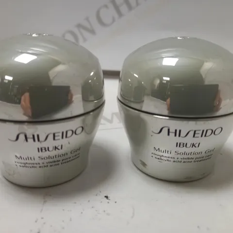 LOT OF 2 SHISEIDO IBUKI MULTI SOLUTION GEL