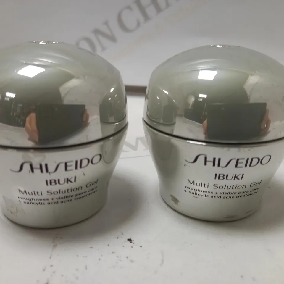 LOT OF 2 SHISEIDO IBUKI MULTI SOLUTION GEL