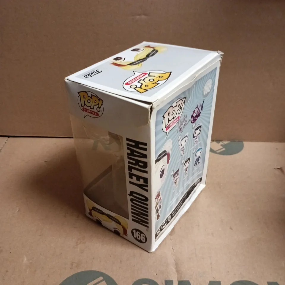 HARLEY QUINN POP! HEROES – DC COMICS BOMBSHELLS VINYL FIGURE, BOXED #166