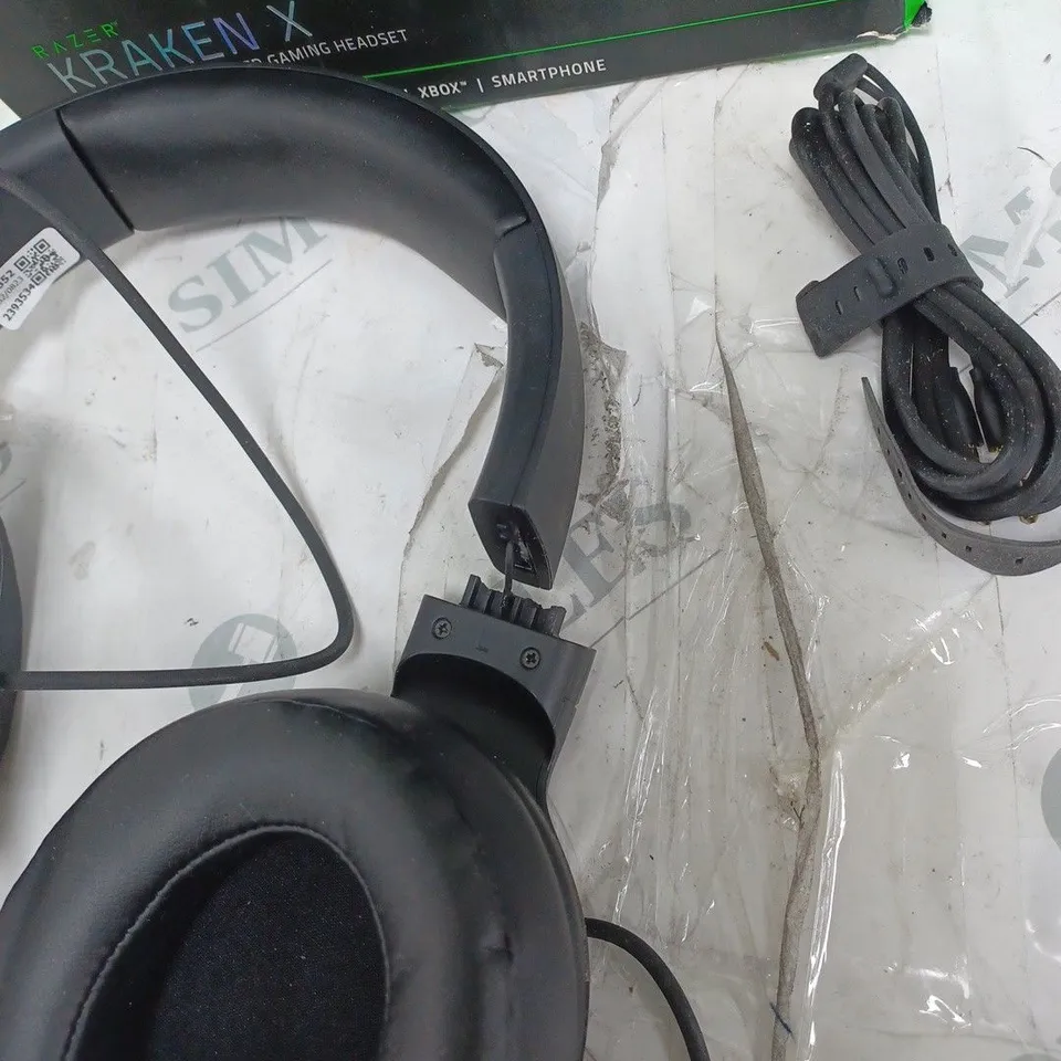 BOXED RAZER KRAKEN X GAMING HEADSET