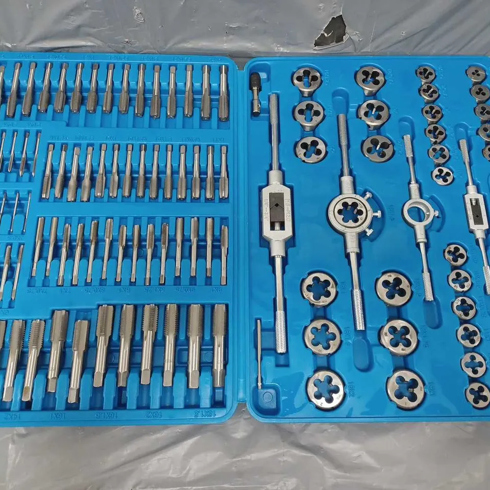 110 PIECE M2-M18 METRIC PROFESSIONAL THREAD CUTTING SET - COLLECTION ONLY