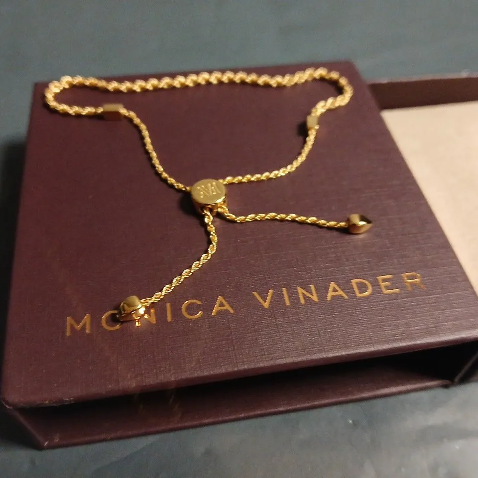 MONICA VINADER CORDA CHAIN FREINDSHIP BRACELET